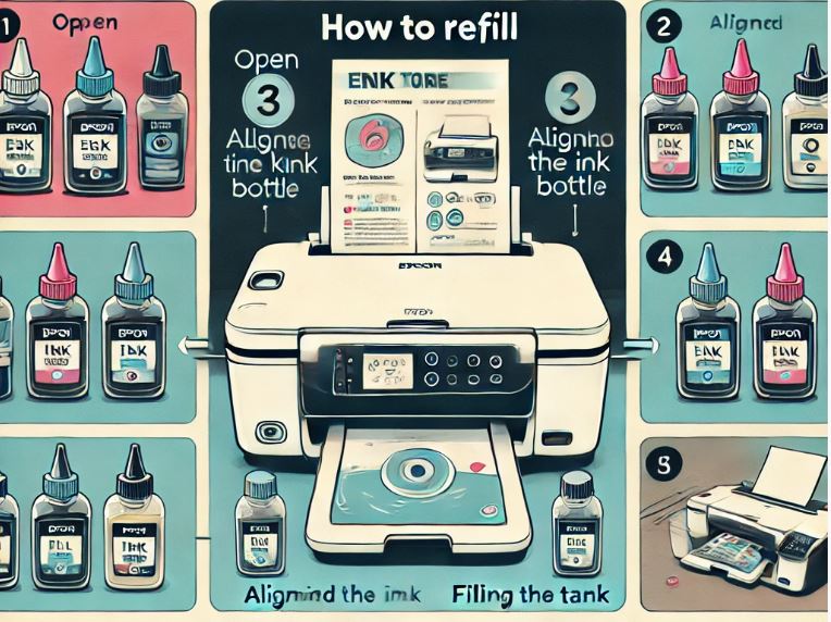 How to Refill Epson EcoTank