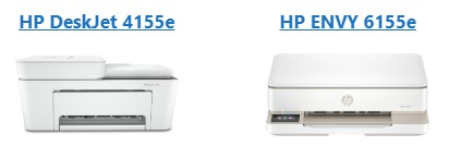 HP DeskJet 4155e vs ENVY 6155e