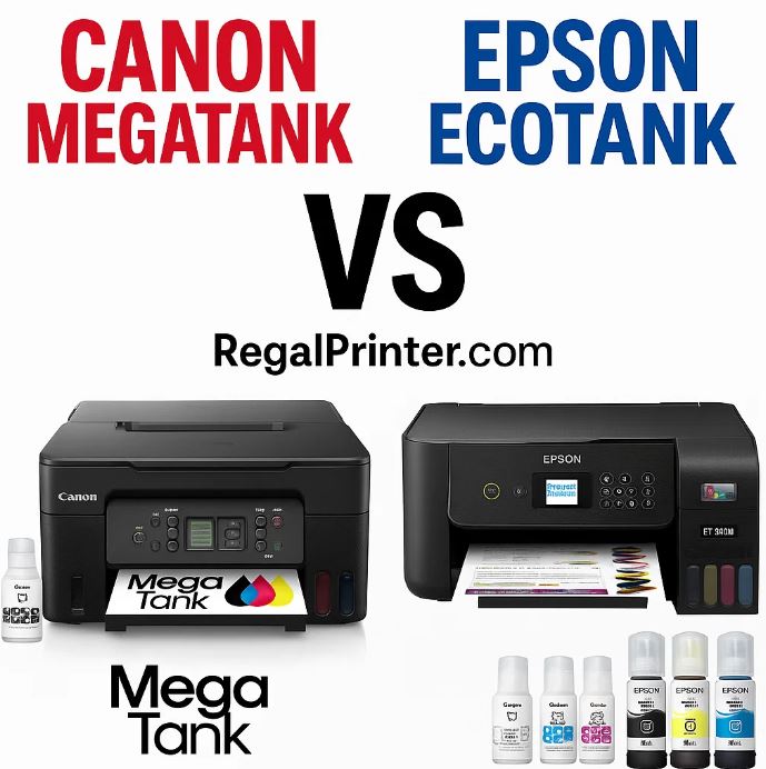 Canon MegaTank vs Epson EcoTank