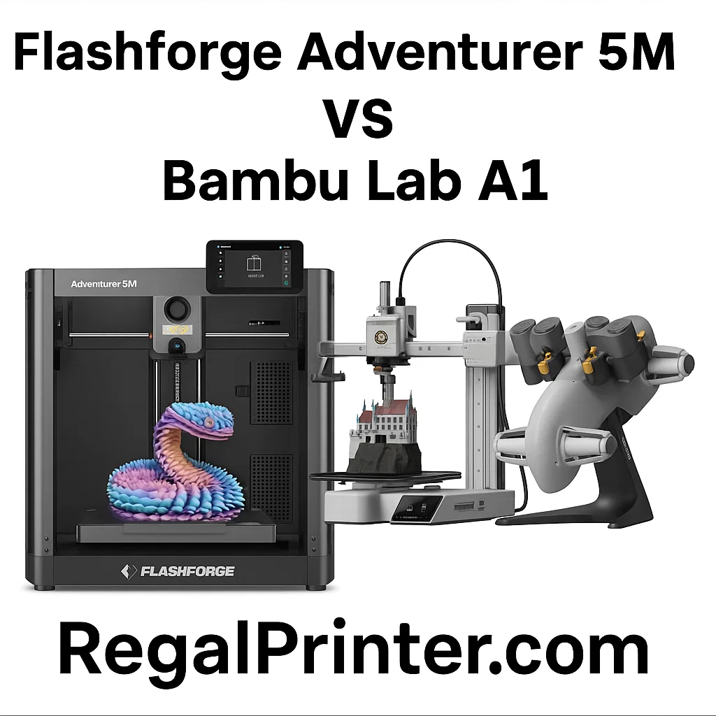 flashforge adventurer 5m vs bambu lab a1
