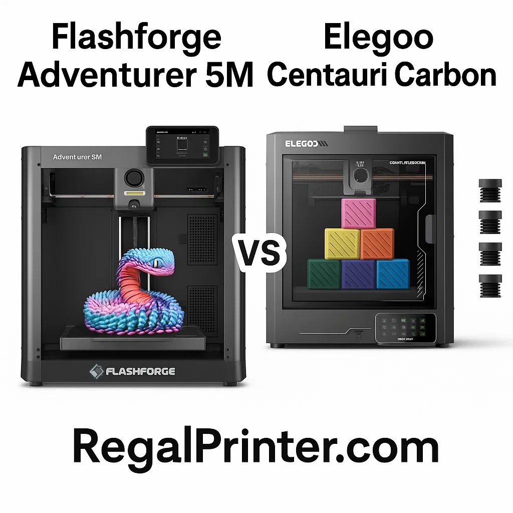 flashforge adventurer 5m vs elegoo centauri carbon