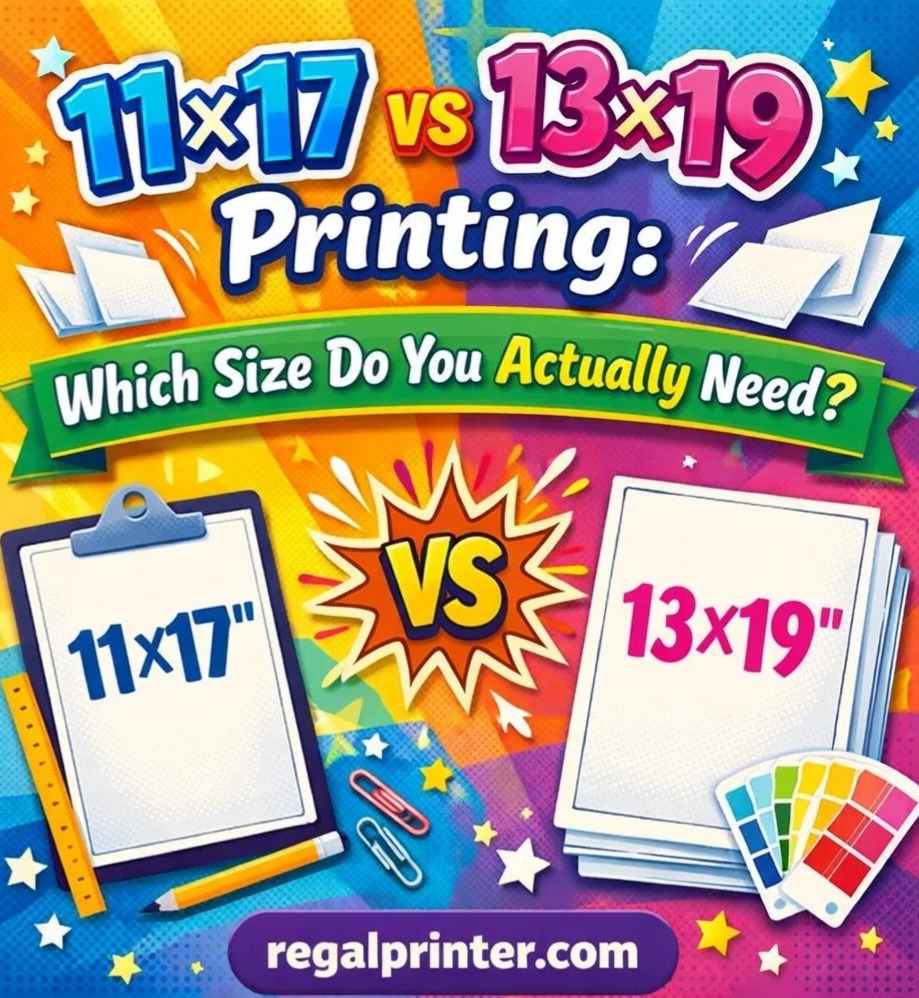 11x17 vs 13x19 printing