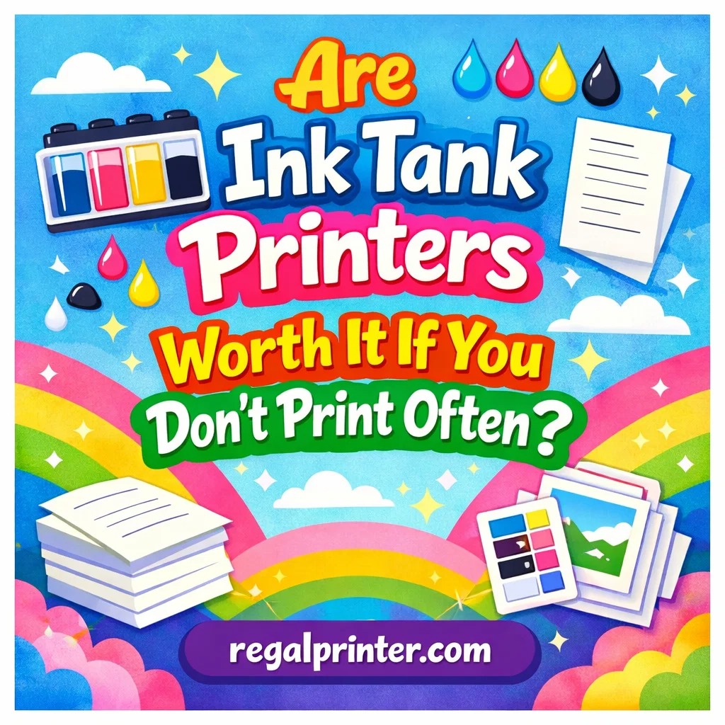 Are Ink Tank Printers Worth It If You Don’t Print Often