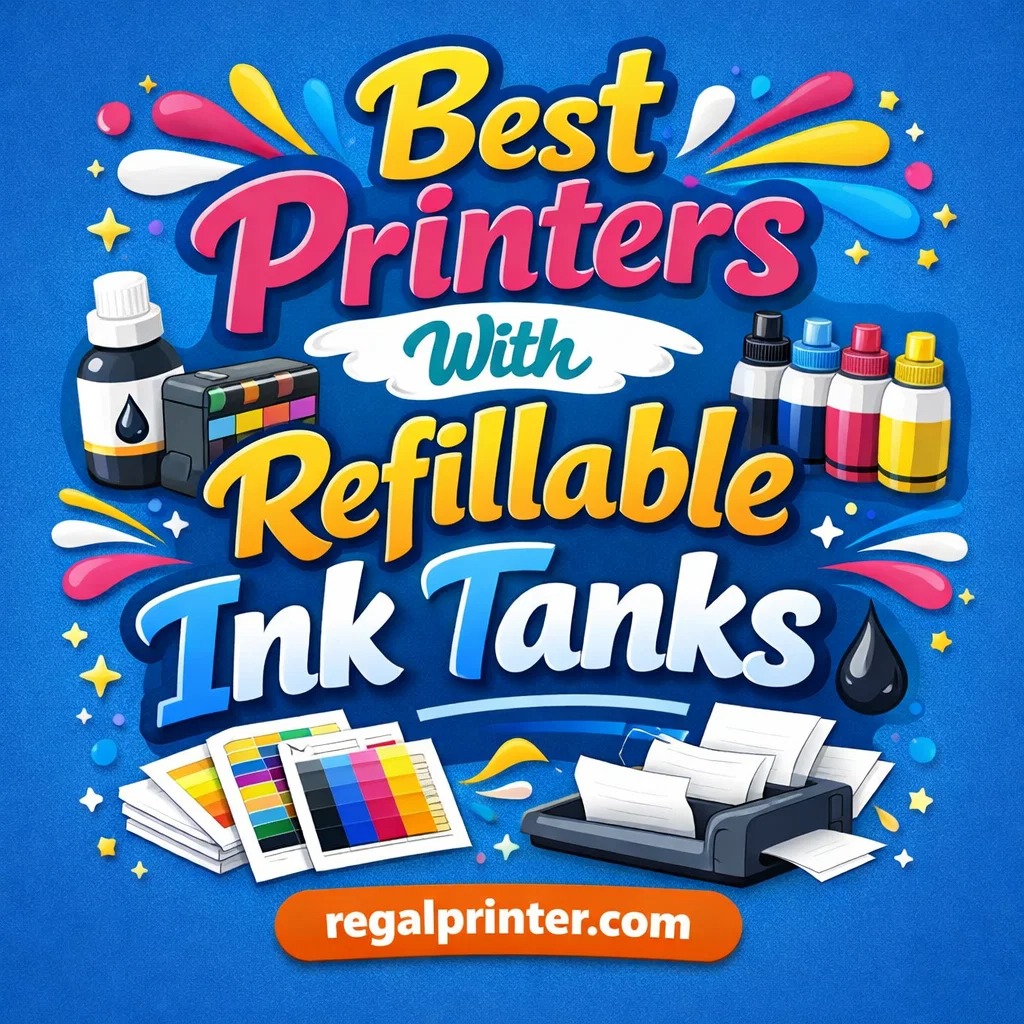 Best Printers With Refillable Ink Tanks