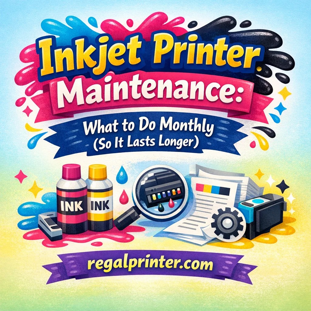 inkjet printer maintenance