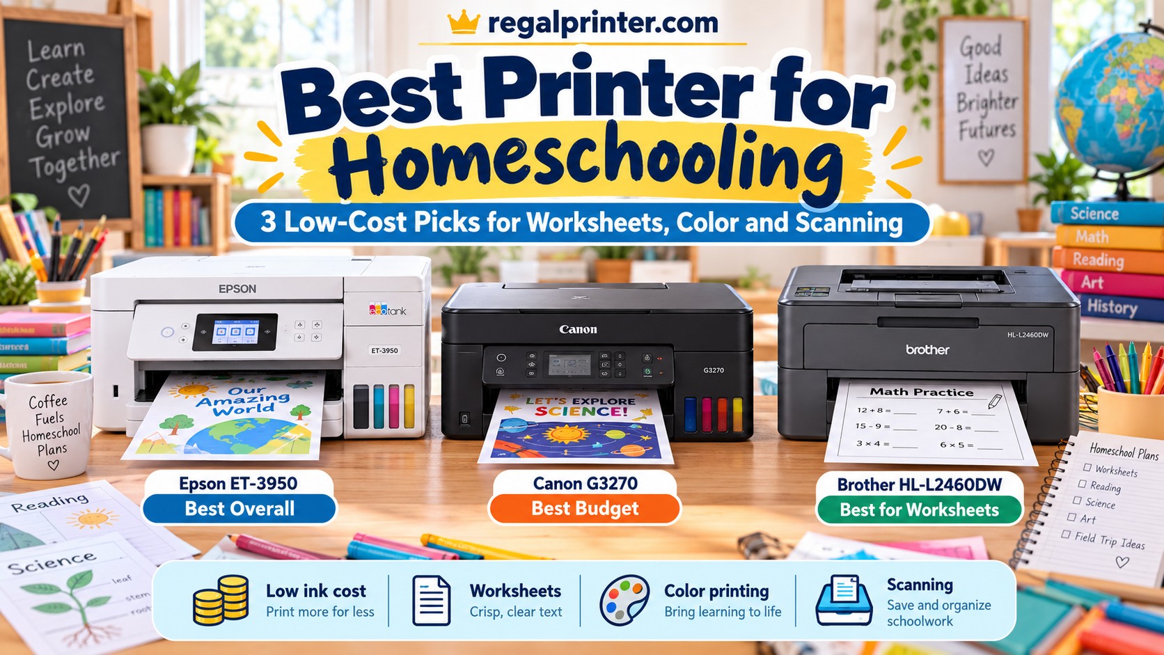 Best Printer for Homeschooling
